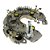 Placa Diodos Gauss Equivalente alternador p04801778af dodge - Imagem 3