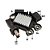 Regulador Alternador Gauss Para alternador 2610454 valeo - Imagem 3