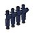 Kit 4 Bico Injetor Meriva 2002 a 2003 1.8 16v Gasolina Gauss - Imagem 1