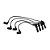 Kit Cabo Vela Gol 1.0 16v S/distribuid Gasolina Desde 2001 - Imagem 2