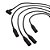 Kit Cabo Vela Polo Classic 1.6 8v Gasolina 05/1998 a 2003 - Imagem 4