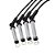 Kit Cabo Vela S-10 2.4 mpfi Bobina motor Gasolina 2001_2006 - Imagem 3