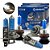 Kit Lâmpada Super Branca Ford Fiesta 2011-2016 Farol e Milha - Imagem 1