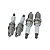 Jogo 4 Velas Gauss Volkswagen Fox 1.0 8V Flex 2005 Em Diante - Imagem 1