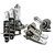 Kit Lâmpadas Gauss Tom Original Siena G3 04-08 Farol+Milha - Imagem 1