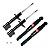 Kit 4 Amortecedor Kayaba Chevrolet Montana 2003 a 2009 - Imagem 1