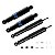 Kit 4 Amortecedor Kayaba Volkswagen Fusca 1982 a 1996 - Imagem 1