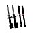 Kit Amortecedor Diant Tras Kayaba Suzuki Grand Vitara 08-15 - Imagem 1