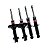 Kit 4 Amortecedor Kayaba Subaru Forester 2009 a 2013 - Imagem 1