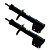 Kit Amortecedor Diant Tras Kayaba Fiat Elba 1989 a 1996 - Imagem 2
