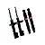 Kit 4 Amortecedor Kayaba Chevrolet Astra 1998 a 2012 - Imagem 1