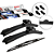 Kit Palhetas Dianteiras e Traseira Chevrolet Caravan  1976 até 1988 - Imagem 1