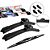 Kit Palhetas Dianteiras e Traseira Ford Ka 2010 até 2013 - Imagem 1