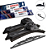 Kit Palhetas Dianteiras e Traseira Hyundai Tucson 2008 até 2016 - Imagem 1