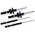 Kit Amortecedores Dianteiro Kyb Polo 1.6 2006-2014 - Imagem 1