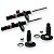 Kit Coifa + Batente + Coxim + Amortecedor Dianteiro Kyb 206 1.6 01-08 - Imagem 1
