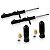 Kit Coifa + Batente + Coxim + Amortecedor Dianteiro Kyb Gol 1.6 11-15 - Imagem 1