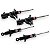 Kit Amortecedores Dianteiro/Traseiro Kyb Civic 1.7 2003-2006 - Imagem 1