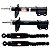Kit Amortecedores Dianteiro/Traseiro Kyb Montana 1.8 03-10 - Imagem 1