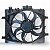 Eletroventilador Gauss Para Nissan March 1.0 2014-2020 - Imagem 2