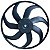 Eletroventilador Ge1200 Gauss Kicks 1.6 2017-2023 - Imagem 1