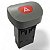 Interruptor Pisca Alerta Gauss Para Renault Clio 1.0 2012-2016 - Imagem 1