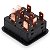 Interruptor Vidro Motorista E Passageiro Gauss Escort 1.6 1990-1992 - Imagem 3