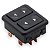 Interruptor Vidro Motorista E Passageiro Gauss Verona 1.8 1990-1992 - Imagem 1