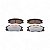 Pastilha Ceramica Dianteiro Bosch Classe A A160 Classic 1.6 2002-2005 - Imagem 1
