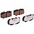 Pastilha Ceramica Dianteiro Bosch Para Toyota Hilux 2.7 2008-2012 - Imagem 3