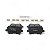 Pastilha Ceramica Traseiro Bosch Para Volkswagen Jetta 2.5 2006-2010 - Imagem 3