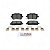 Pastilha Ceramica Traseiro Bosch Jetta Variant 2.5 2008-2012 - Imagem 1
