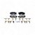 Pastilha Ceramica Dianteiro Bosch Para Nissan 350z 3.5 2002-2007 - Imagem 1