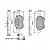Pastilha Ceramica Dianteiro Bosch Para Audi A6 Avant 2.8 1998-1999 - Imagem 3