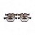 Pastilha Ceramica Dianteiro Bosch Para Bmw X1 3.0 2010-2011 - Imagem 1