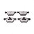 Pastilha Ceramica Dianteiro Bosch Para Bmw X1 3.0 2010-2011 - Imagem 3