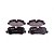 Pastilha Ceramica Traseiro Bosch Discovery Iii Tdv6 Awd 2.7 2004-2009 - Imagem 2