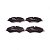Pastilha Ceramica Dianteiro Bosch Discovery Iv Se Sdv6 3.0 2009-2010 - Imagem 3