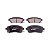 Pastilha Ceramica Dianteiro Bosch Para Ford Fiesta 1.6 2013-2019 - Imagem 1