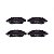 Pastilha Ceramica Dianteiro Bosch Para Nissan Versa 1.6 2011-2020 - Imagem 2