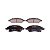 Pastilha Ceramica Dianteiro Bosch Para Renault Clio 1.0 2011-2012 - Imagem 1