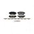 Pastilha Ceramica Traseiro Bosch Para Ford Edge 3.5 2008-2010 - Imagem 2