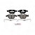 Pastilha Ceramica Dianteiro Bosch Para Bmw Serie 5 545i 4.4 2003-2005 - Imagem 1