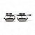 Pastilha Ceramica Dianteiro Bosch Para Audi A3 1.6 1999-2006 - Imagem 3