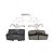 Pastilha Ceramica Dianteiro Bosch Para Toyota Hilux 2.8 1995-1998 - Imagem 3