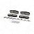 Pastilha Ceramica Traseiro Bosch Para Toyota Hilux 3.0 2005-2011 - Imagem 4