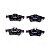 Pastilha Ceramica Traseiro Bosch Para Volvo C30 2.0 2006-2011 - Imagem 2