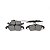 Pastilha Ceramica Dianteiro Bosch Para Audi A4 2.0 2008-2013 - Imagem 3