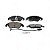 Pastilha Ceramica Dianteiro Bosch Para Audi A4 2.0 2008-2013 - Imagem 1