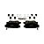 Pastilha Ceramica Traseiro Bosch Para Honda Civic 1.5 2016-2022 - Imagem 1